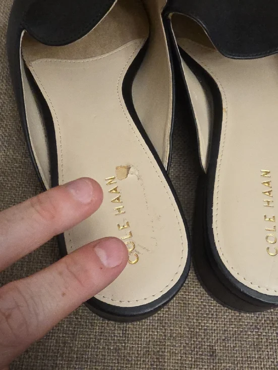 Cole Haan Piper Leather Mule Shoes - Picture 5 of 11